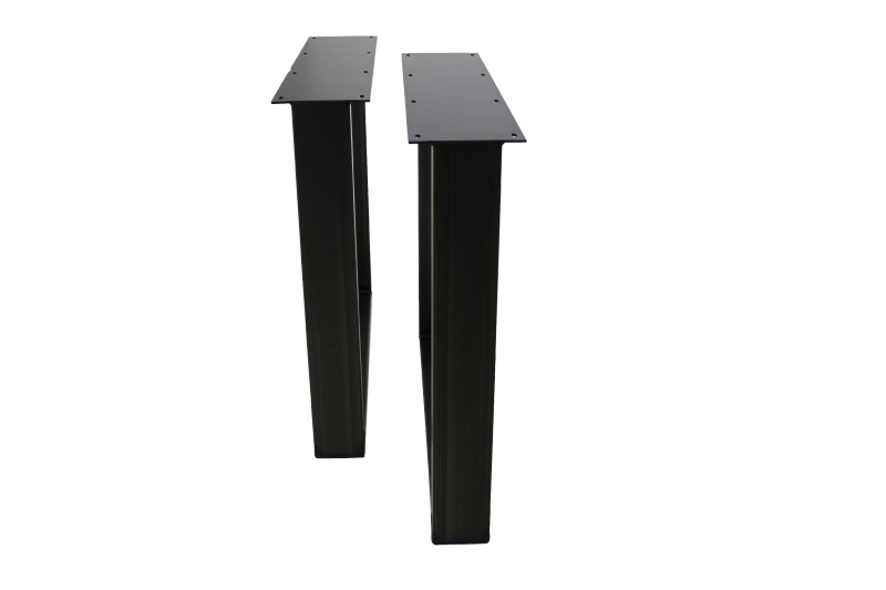 ToPicks M/öbelf/ü/ße Verstellbar Metall M/öbelfu/ß H/öhenverstellbar Runde Stahlrohrf/ü/ße Belastbar Schwarz Tischbeine Edelstahl 15 cm 4 St/ück