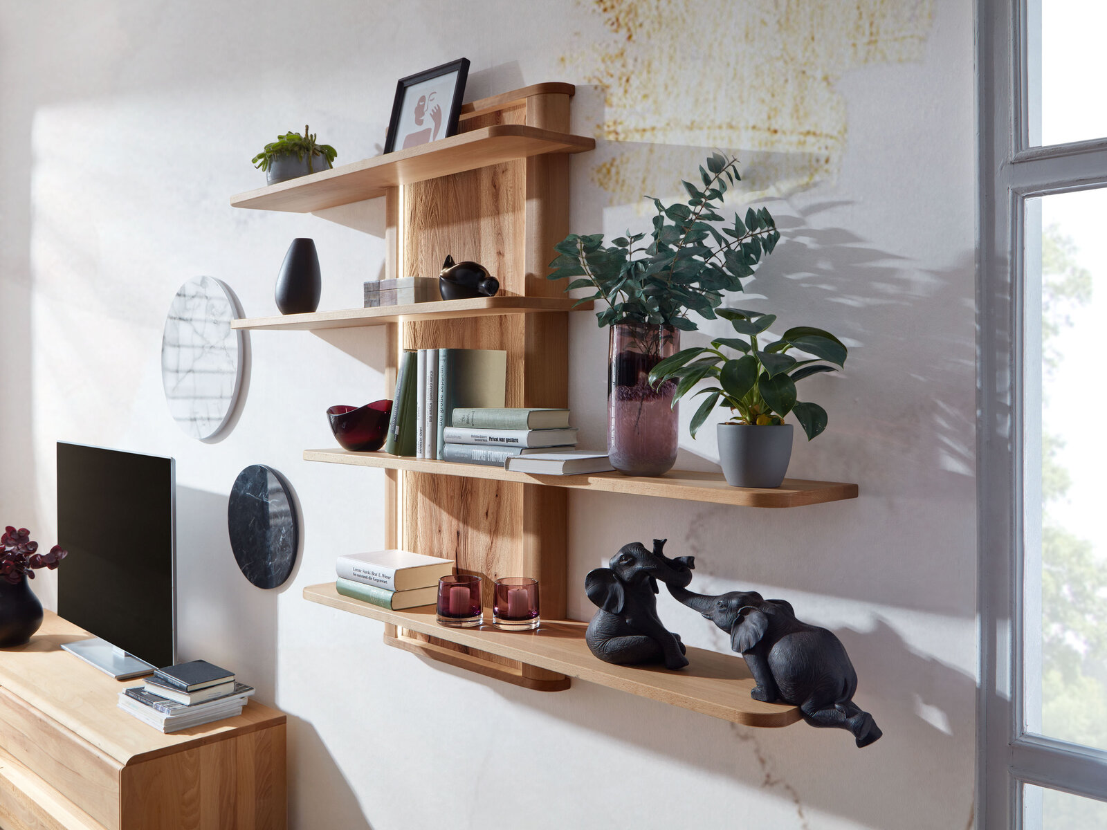 Hängeregal Ella geölt von G&K günstig bestellen SKANMØBLER