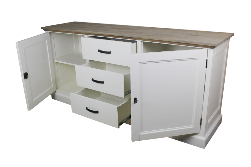 Kommode La Provence Eiche weiß von HSM Collection günstig bestellen