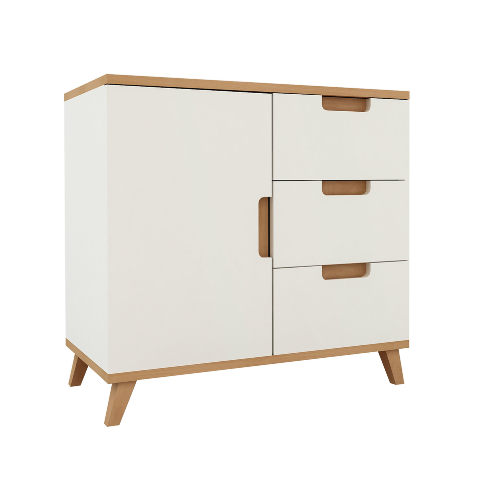 Colorland Kinderzimmer Kommode 1 Tür, 3 Schubladen Bild 4