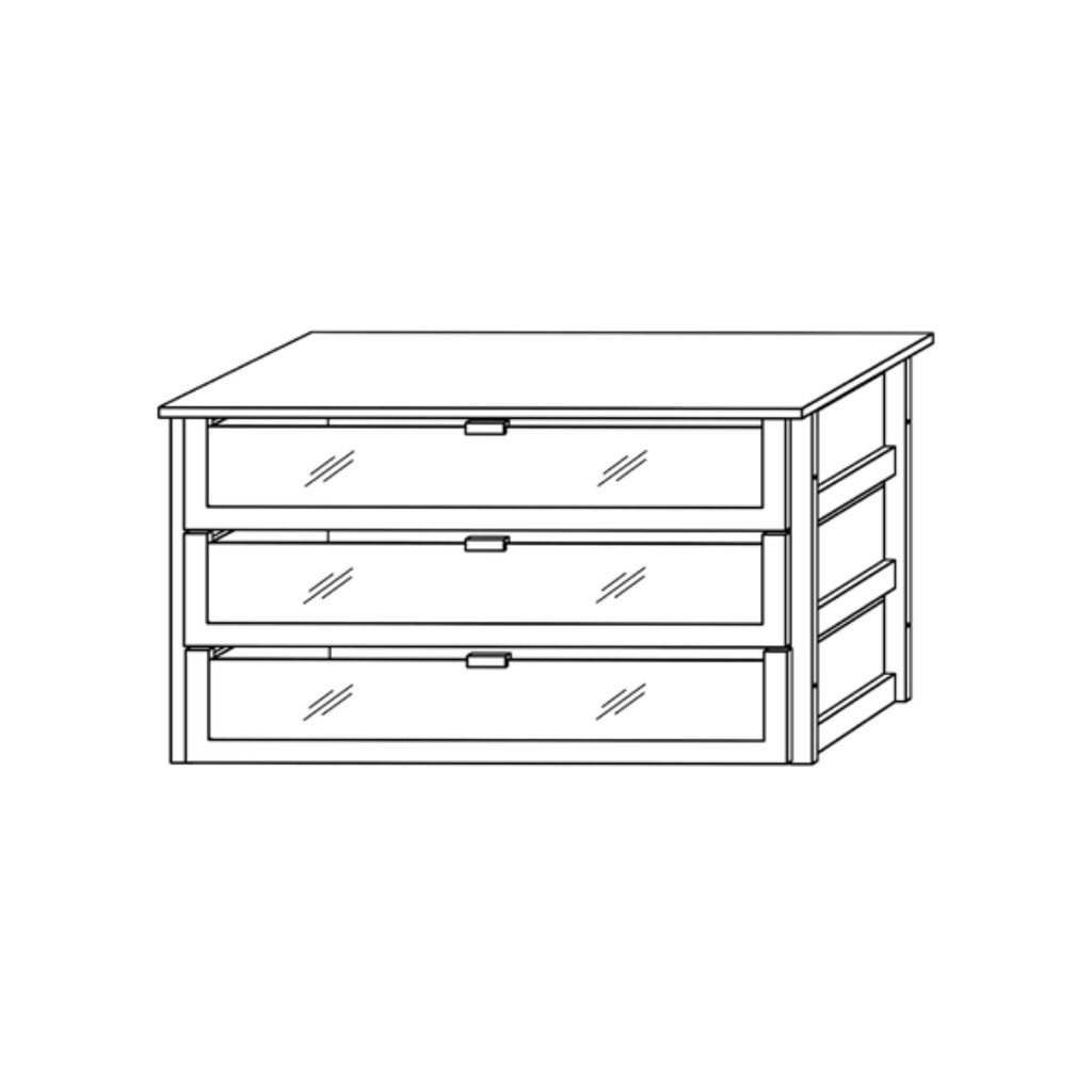 Schwebetürenschrank Silkeborg Zubehör Innenleben Bild 2