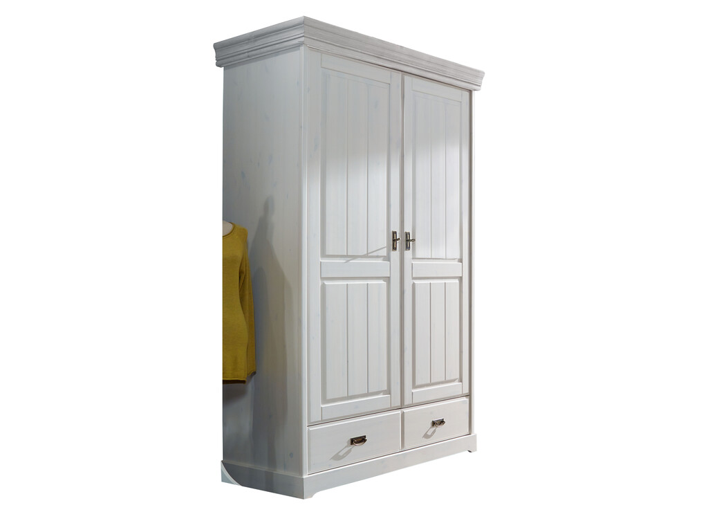 Kleiderschrank skandinavisch weiß Skandic Bild 2