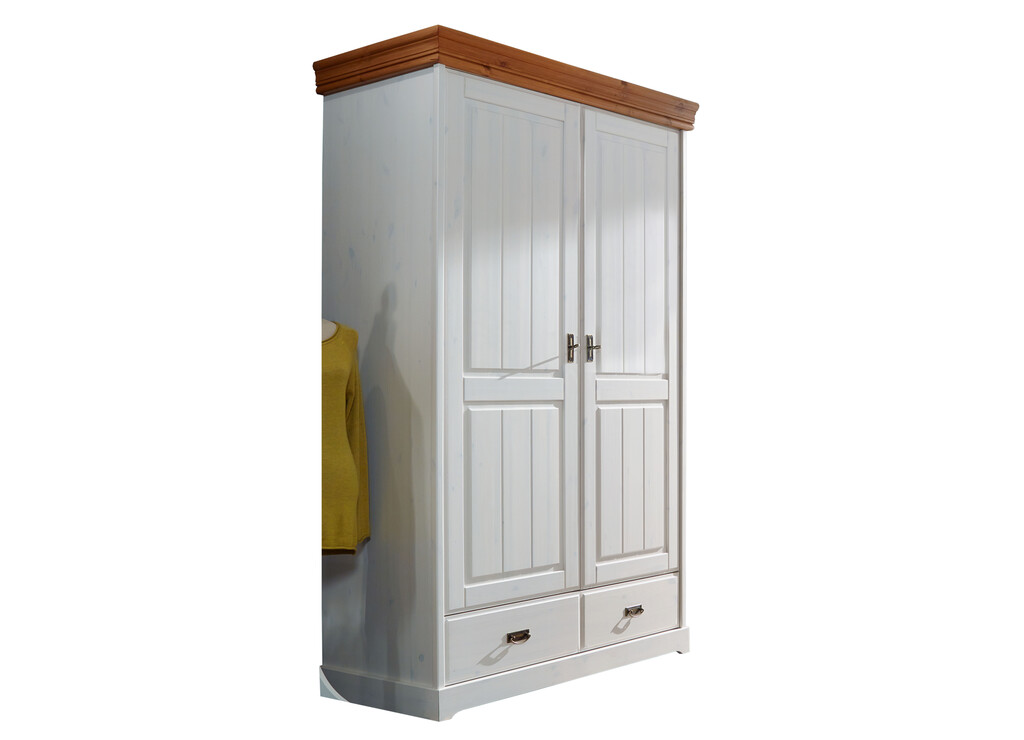 Kleiderschrank skandinavisch weiß Skandic Bild 6