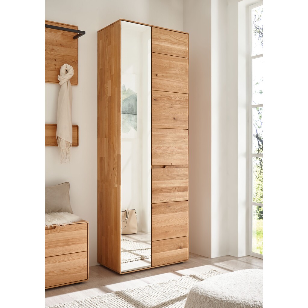 Massivholz Garderobenschank Roskilde Bild 3