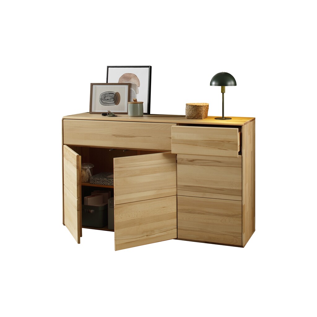 Massivholz Kommode Tondern III Bild 4