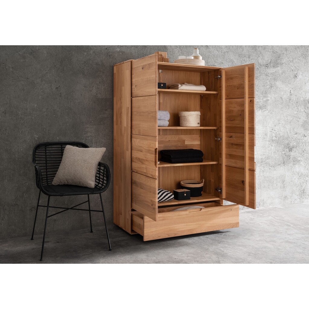 Massivholz Wäscheschrank Roskilde Bild 4
