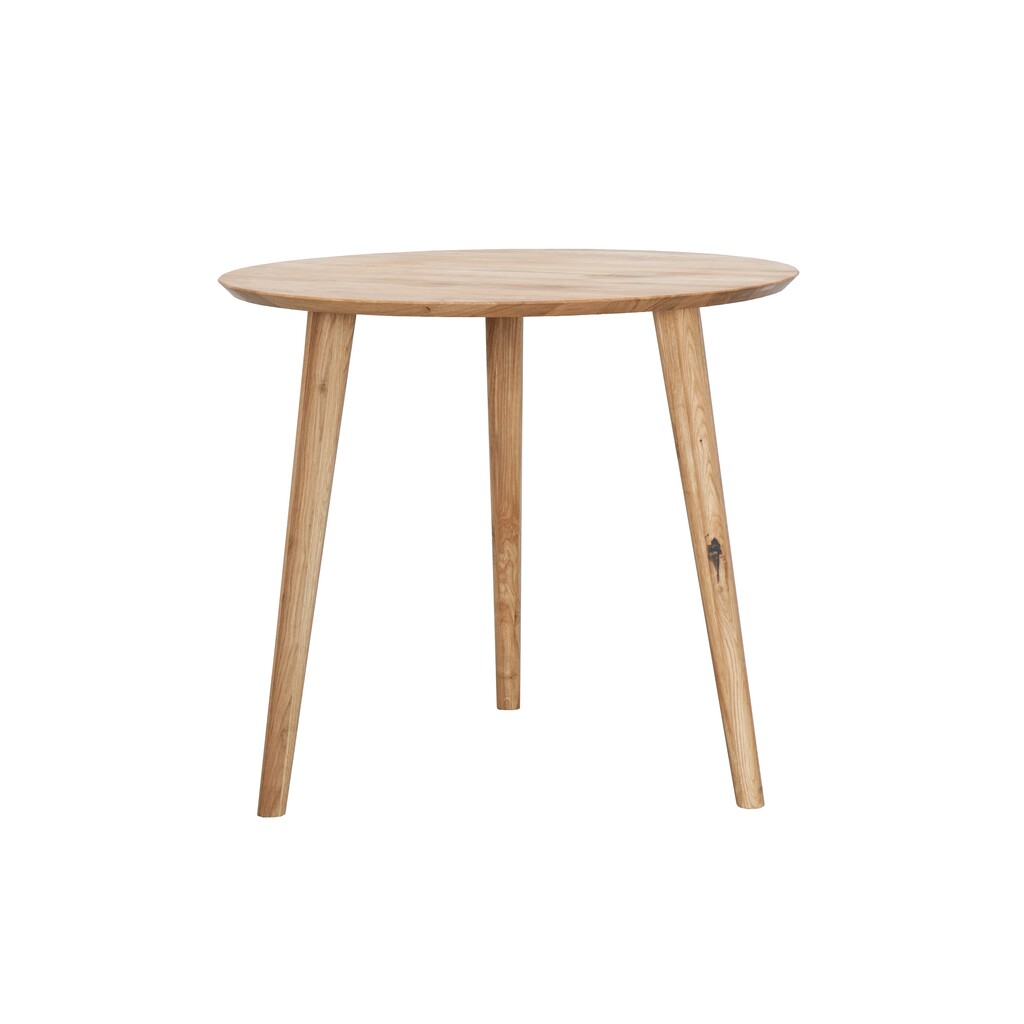 Runder Esstisch Ribe mit optionalem Auszug. Preview Image