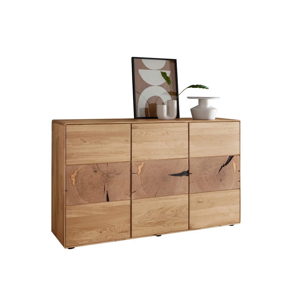 Sideboard I Herning Wildeiche mit Hirnholz Maserung Preview Image
