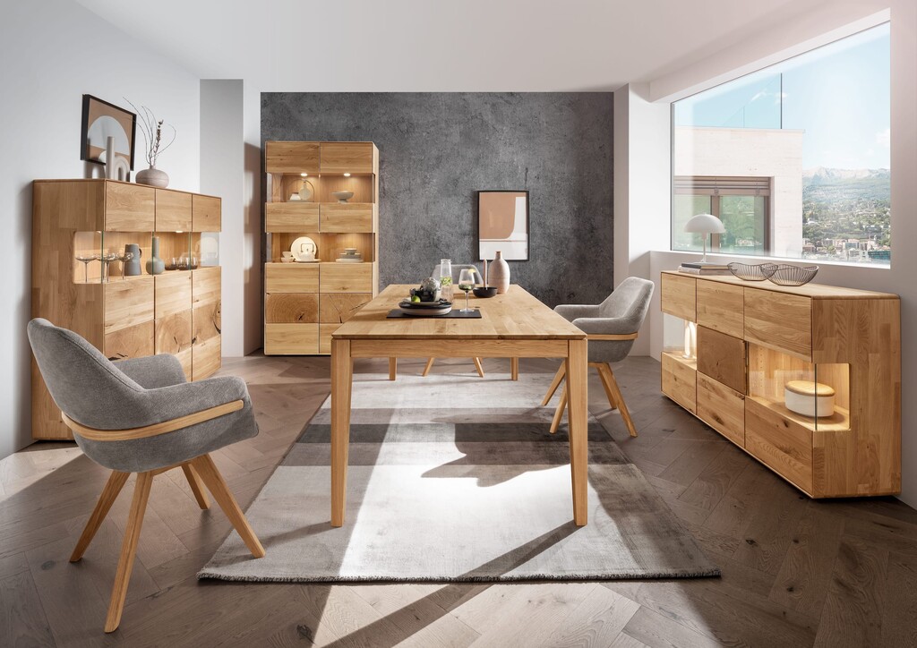 Sideboard II Herning Wildeiche mit Hirnholz Maserung Preview Image