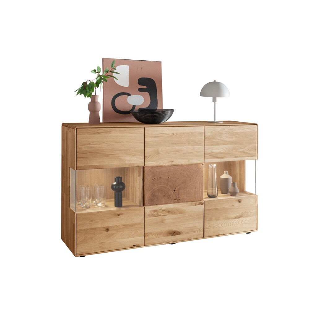 Sideboard II Herning Wildeiche mit Hirnholz Maserung Preview Image