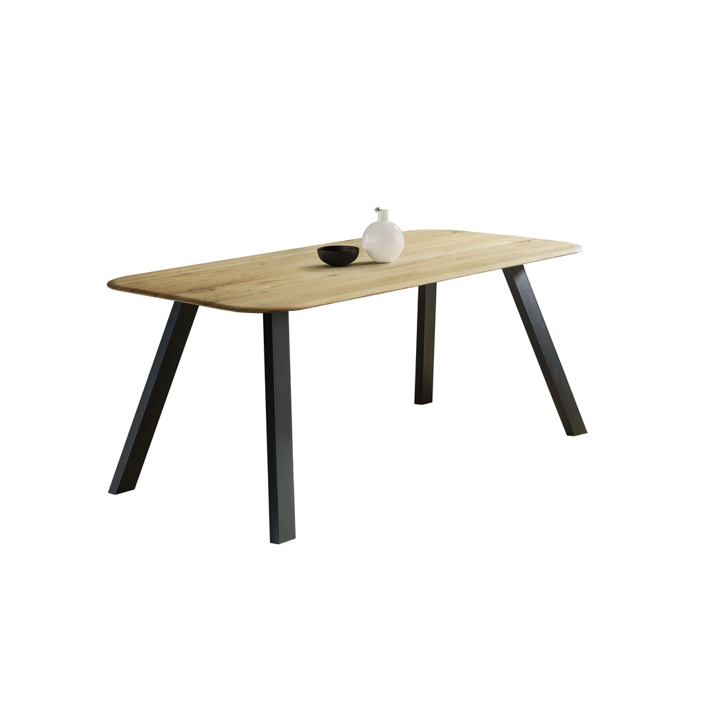 Tischgestell Skagen 4-Kant pulverbeschichtetes Metall Bild 3