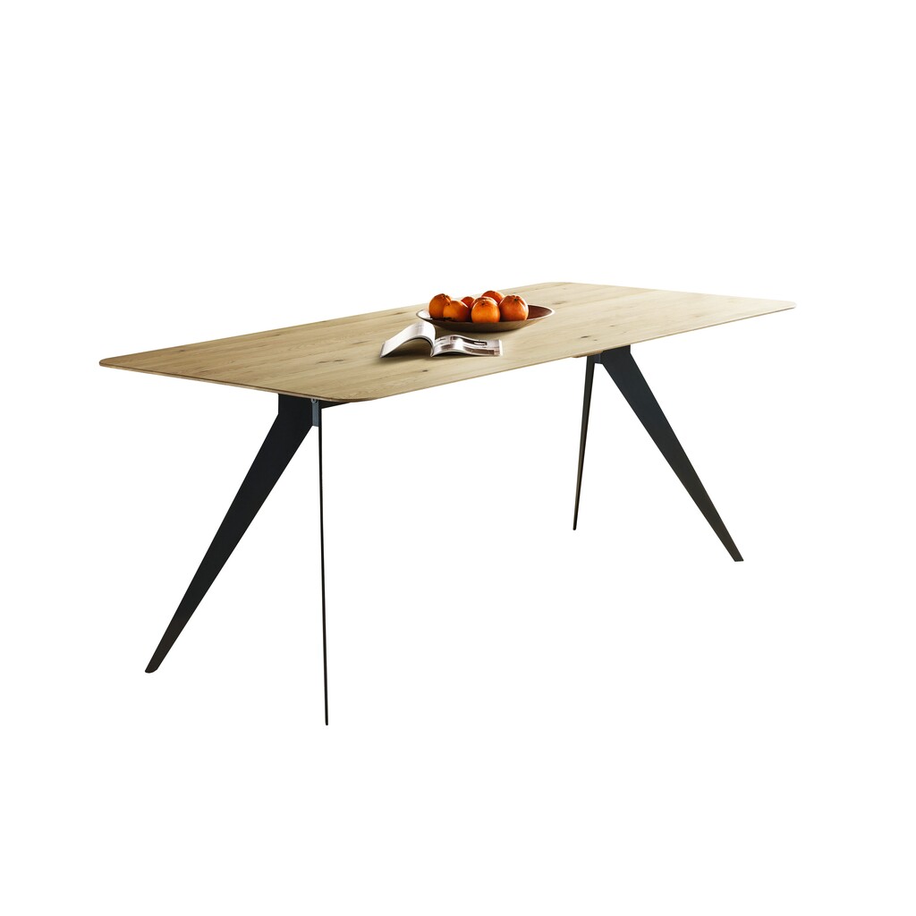 Tischgestell Skagen Modern pulverbeschichtetes Metall Bild 3