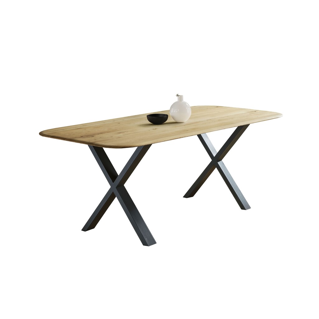 Tischgestell Skagen X-Gestell pulverbeschichtetes Metall Bild 3