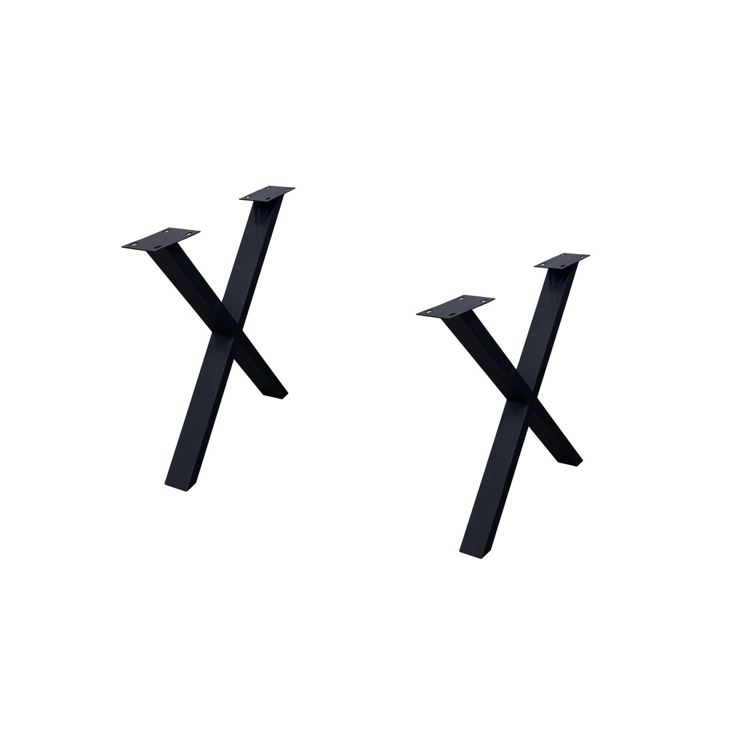 Tischgestell Skagen X-Gestell pulverbeschichtetes Metall Preview Image