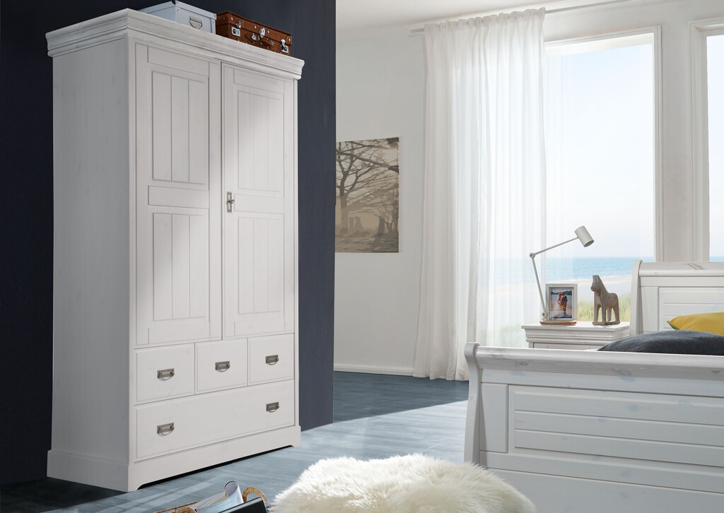 Wäscheschrank skandinavisch weiß Preview Image