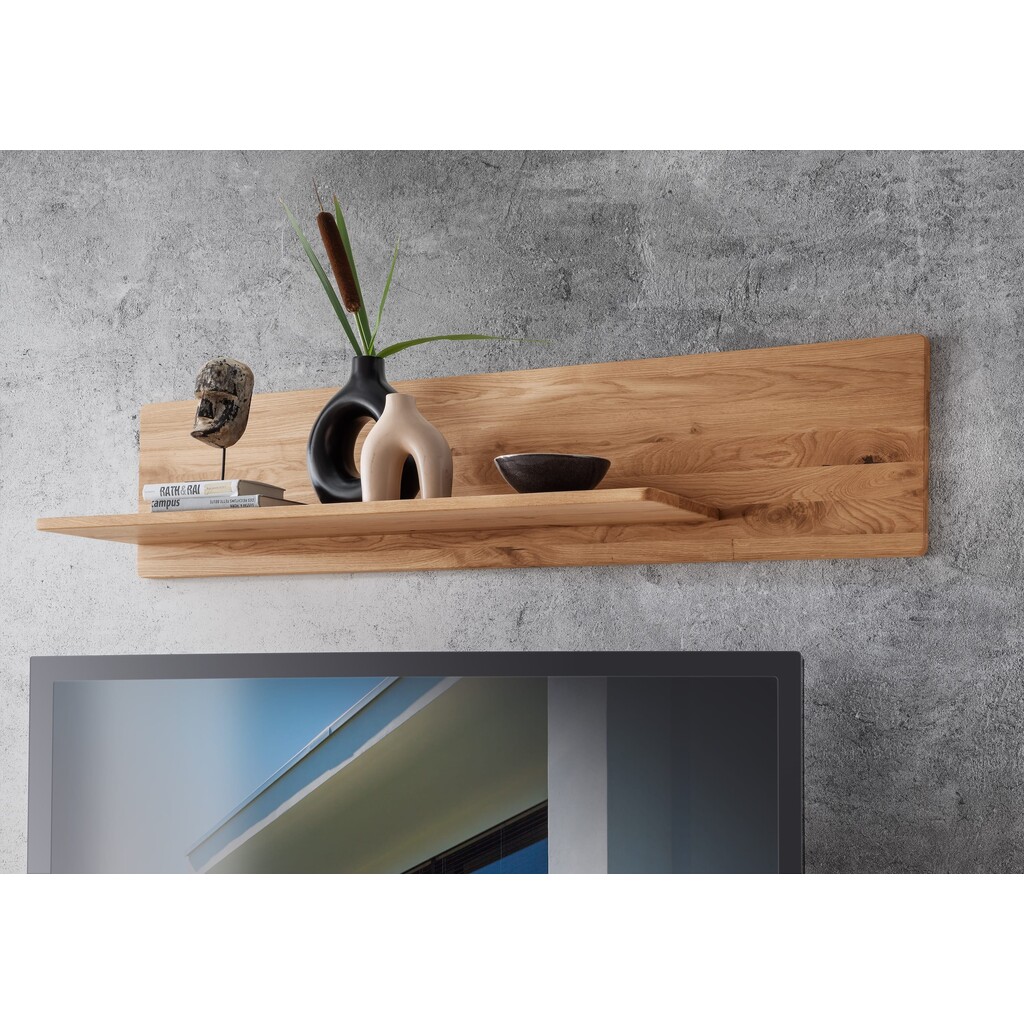 Wandboard für Wohnwand Herning Wildeiche mit Hirnholz Maserung Bild 2