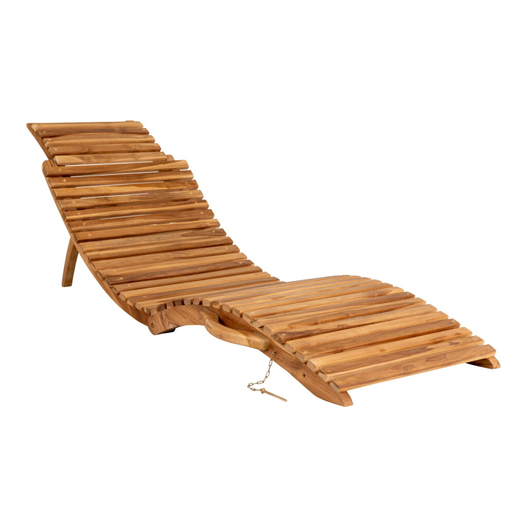 Arrieta Sonnenliege Teak Natur Preview Image