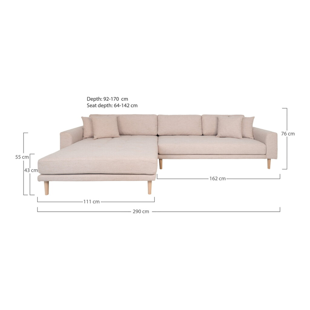 Lido Lounge Sofa mit Longchair Bild 24