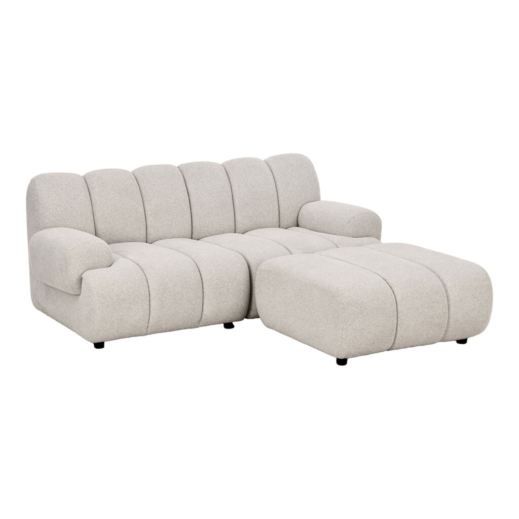 Sofa Taza 2,5 Sitzer mit Pouf Bild 2