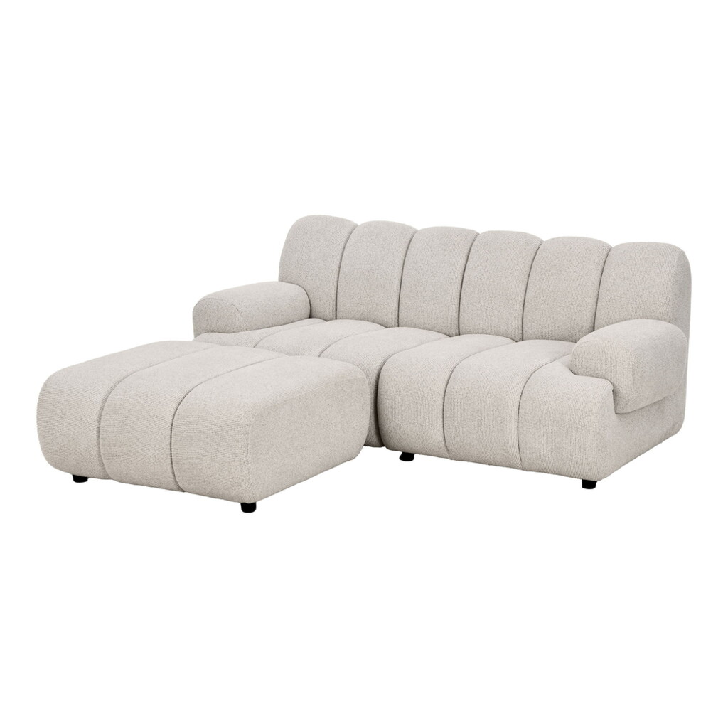 Sofa Taza 2,5 Sitzer mit Pouf Bild 5