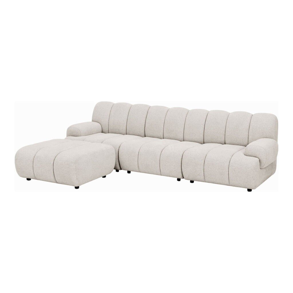 Sofa Taza 3,5 Sitzer Modular mit Pouf Bild 2