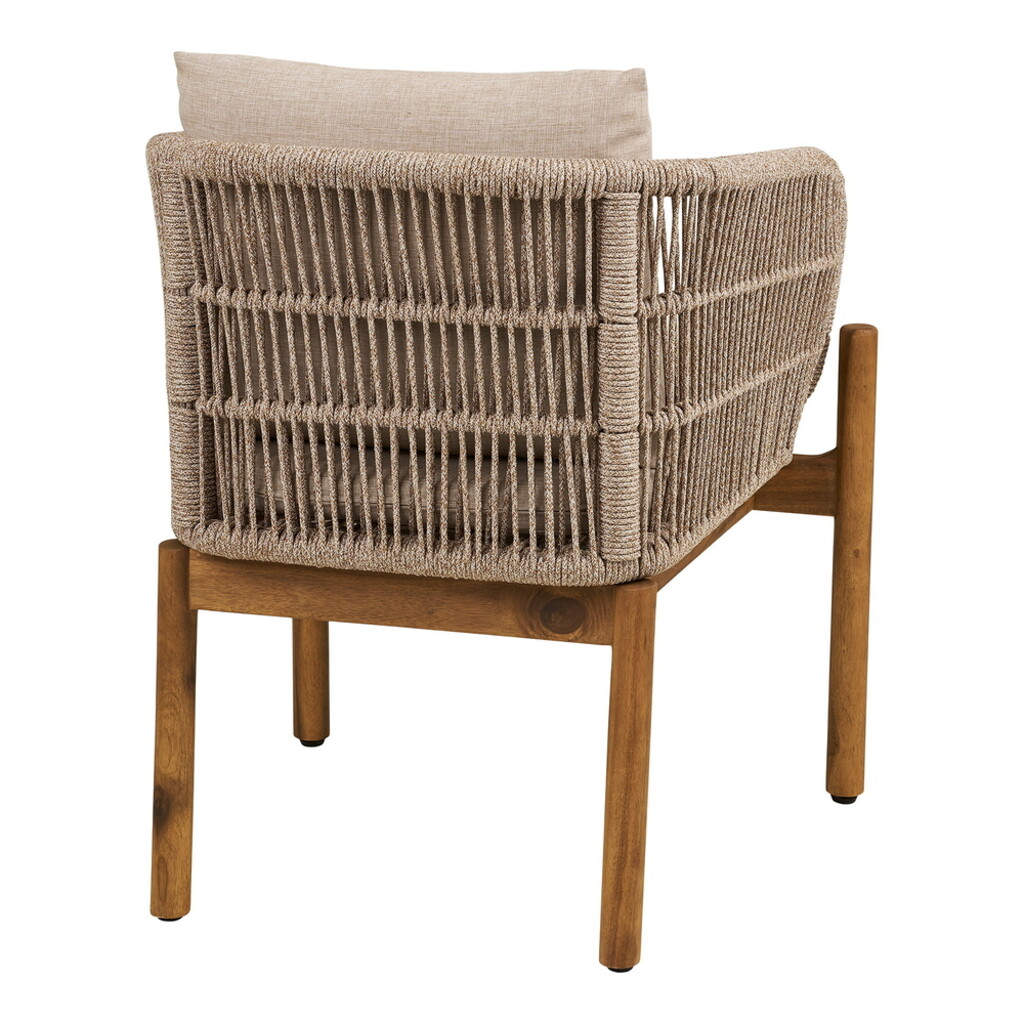 Terracina Gartenstuhl mit Kissen, Akazie/Beige von House Nordic Bild 3