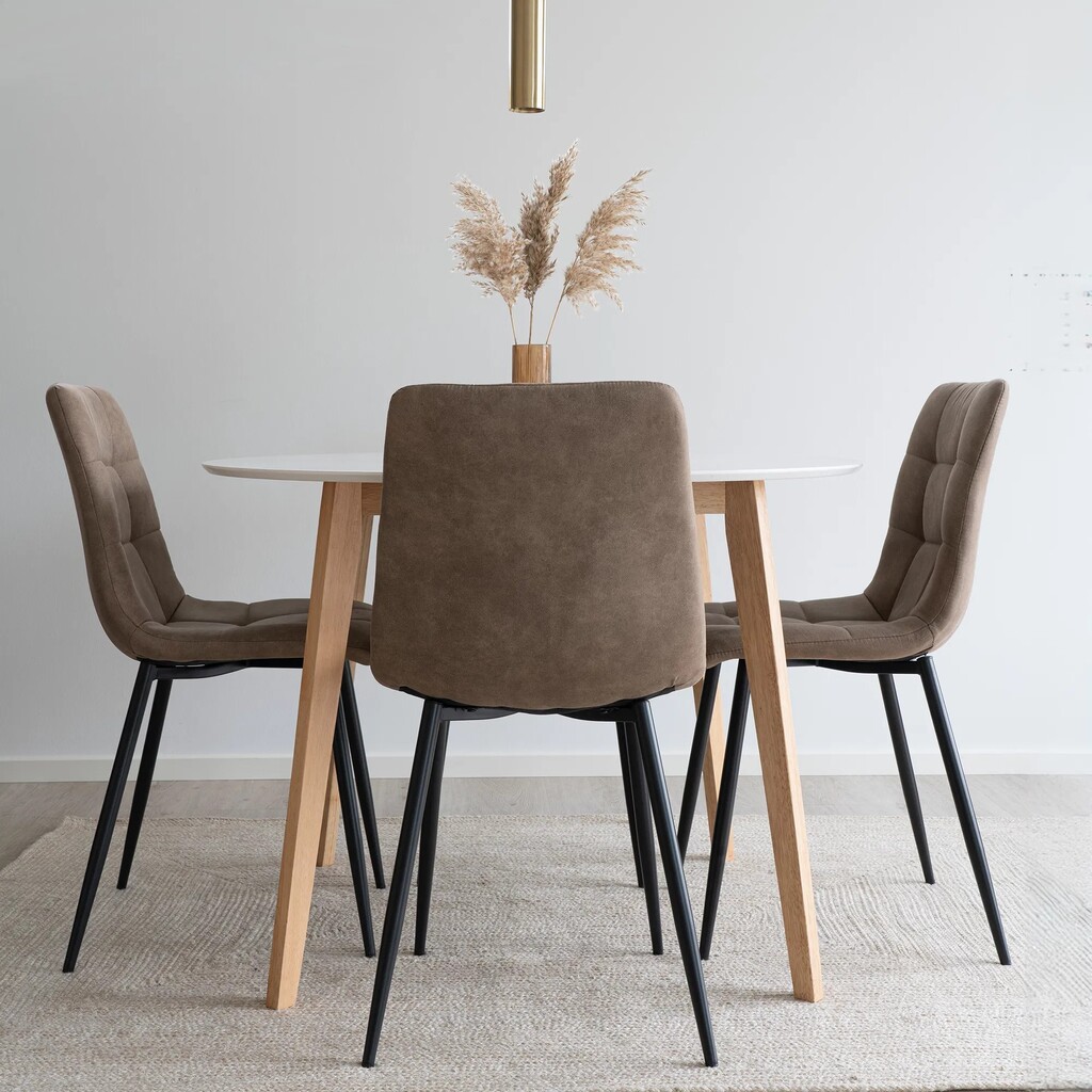 Vojens and Middelfart Esszimmer Set, rund Preview Image