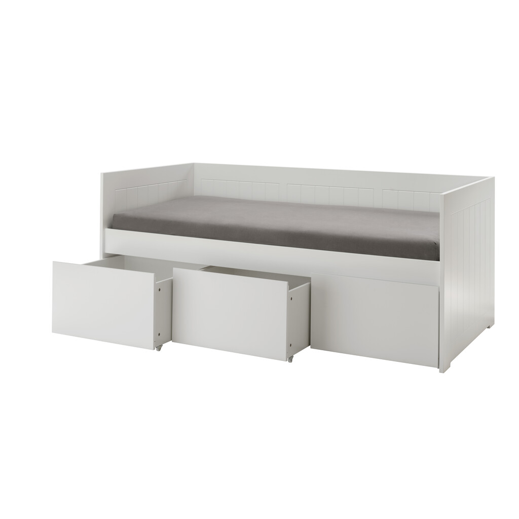 Bettbank, Jugendbett Emma mit 3 Schubladen Preview Image