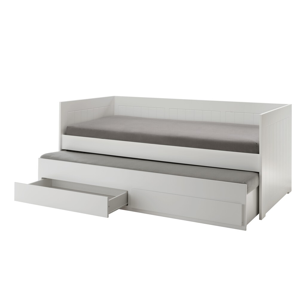 Bettbank, Jugendbett Emma mit Ausziehbett Bild 3