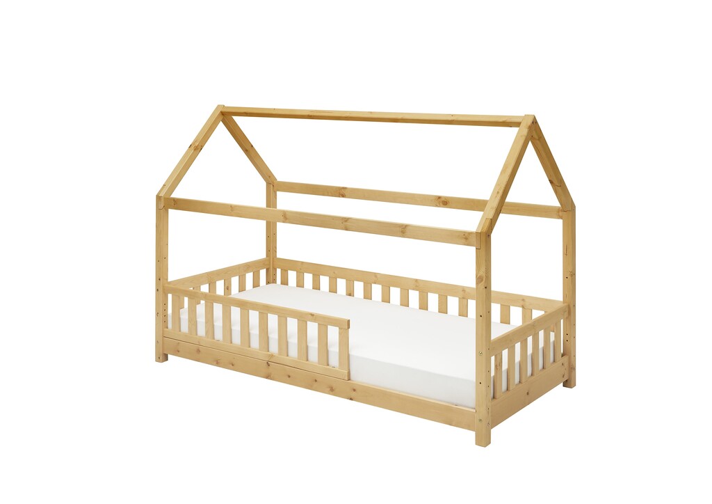 Hausbett für Kinder aus Kiefer Bild 2