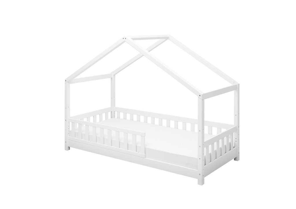 Hausbett für Kinder aus Kiefer Bild 4