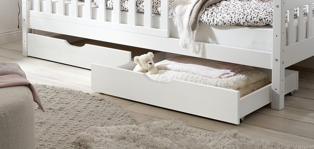 Hausbett für Kinder aus Kiefer Bild 8