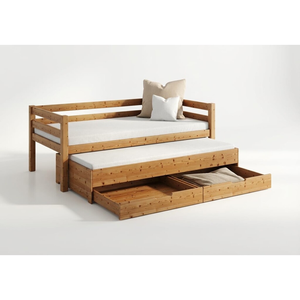 Infanskids Kinderbett Kojenbett mit Gästebett und Rollschubkästen Preview Image