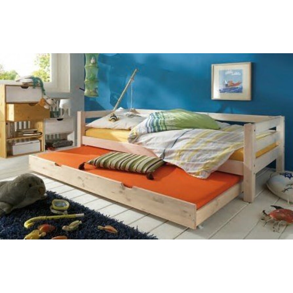 Infanskids Kinderbett mit Gästebett Kiefer Bild 4