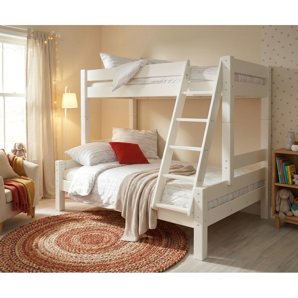 Kombi Etagenbett für 2-3 Kinder mit Absturzsicherung Preview Image