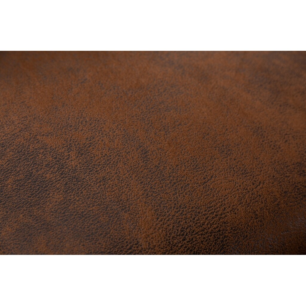 Ecksofa MODERN BAROCK Microfaser antikbraun im Chesterfield Stil Bild 7