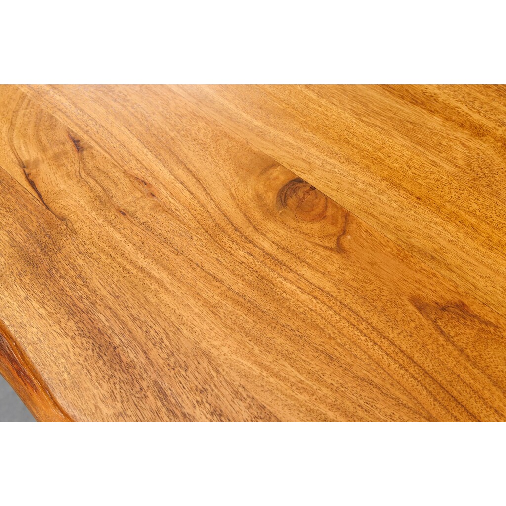 Esstisch Mammut 200 cm, 50 mm Akazienholz Tischplatte Bild 5