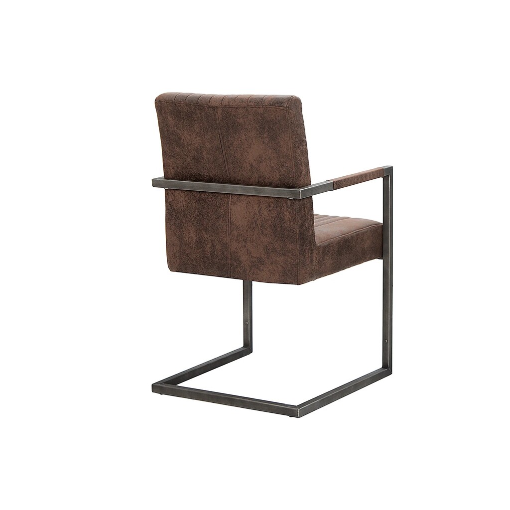 Freischwinger Stuhl Big Aston, Mikrofaser Bild 3