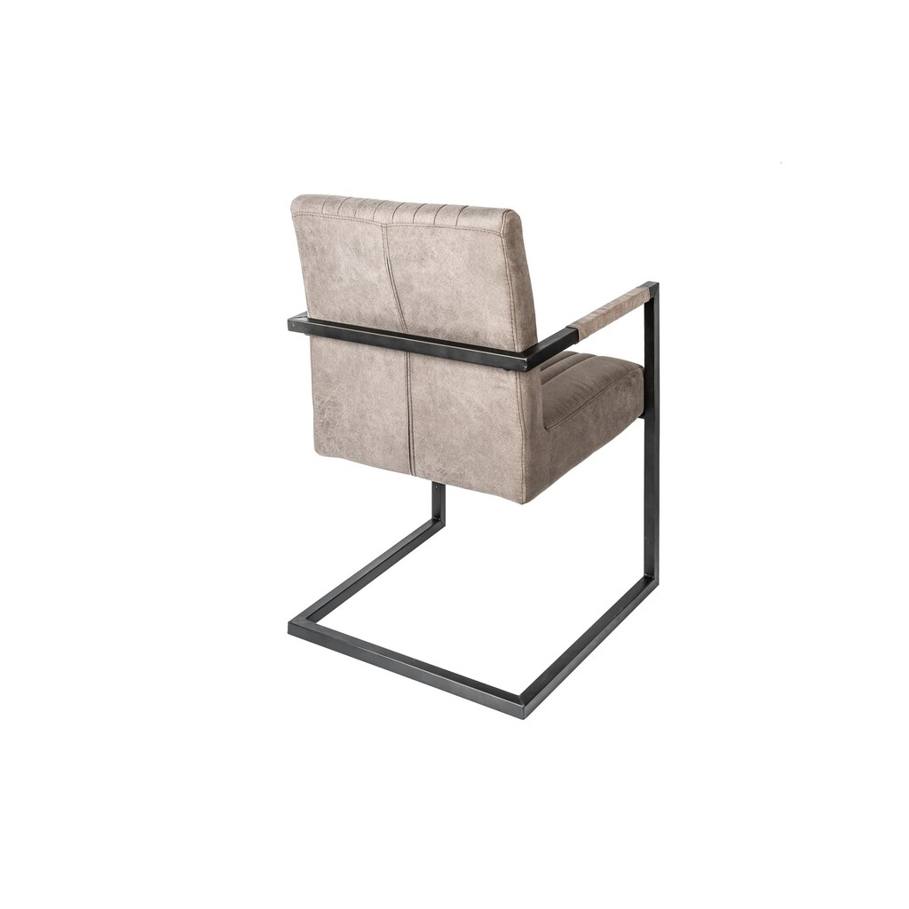 Freischwinger Stuhl Big Aston, Mikrofaser Bild 9