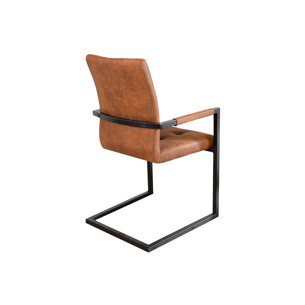 Freischwinger Stuhl Oxford Mikrofaser Bild 8