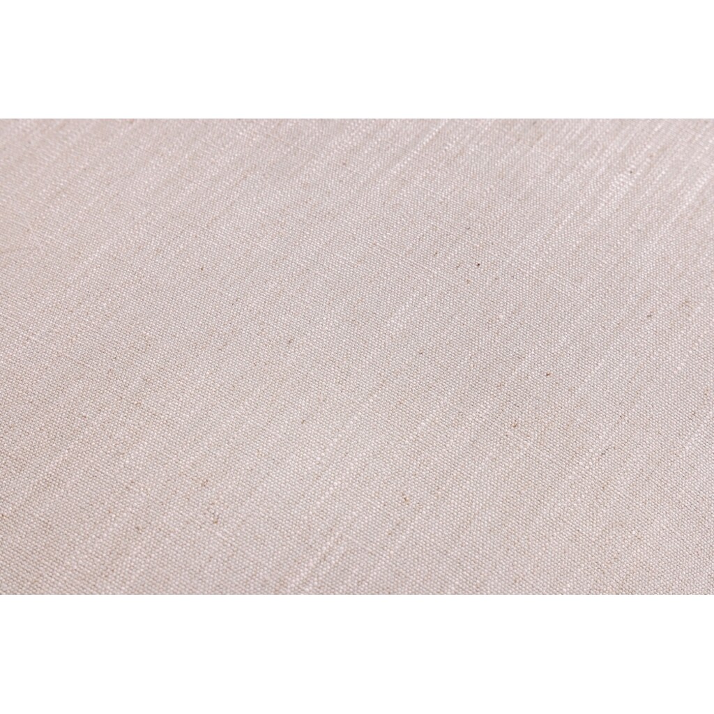 Sofa HEAVEN 210cm 3-Sitzer Federkern abnehmbarer Bezug Leinen natur Bild 8