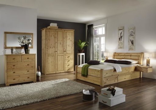 Kleiderschrank Rauna 6-Türig mit glatter Front Bild 2