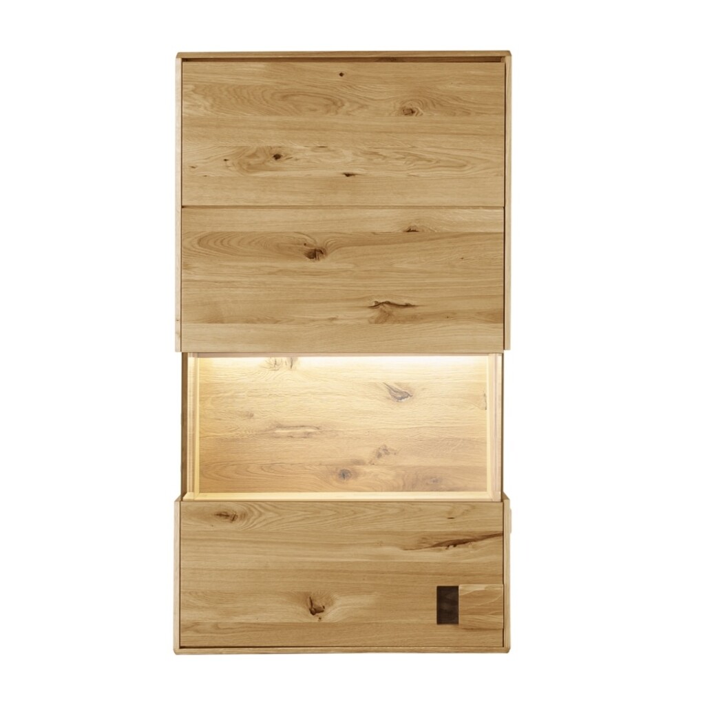 Hängevitrine Arosa aus Wildeiche Bild 3