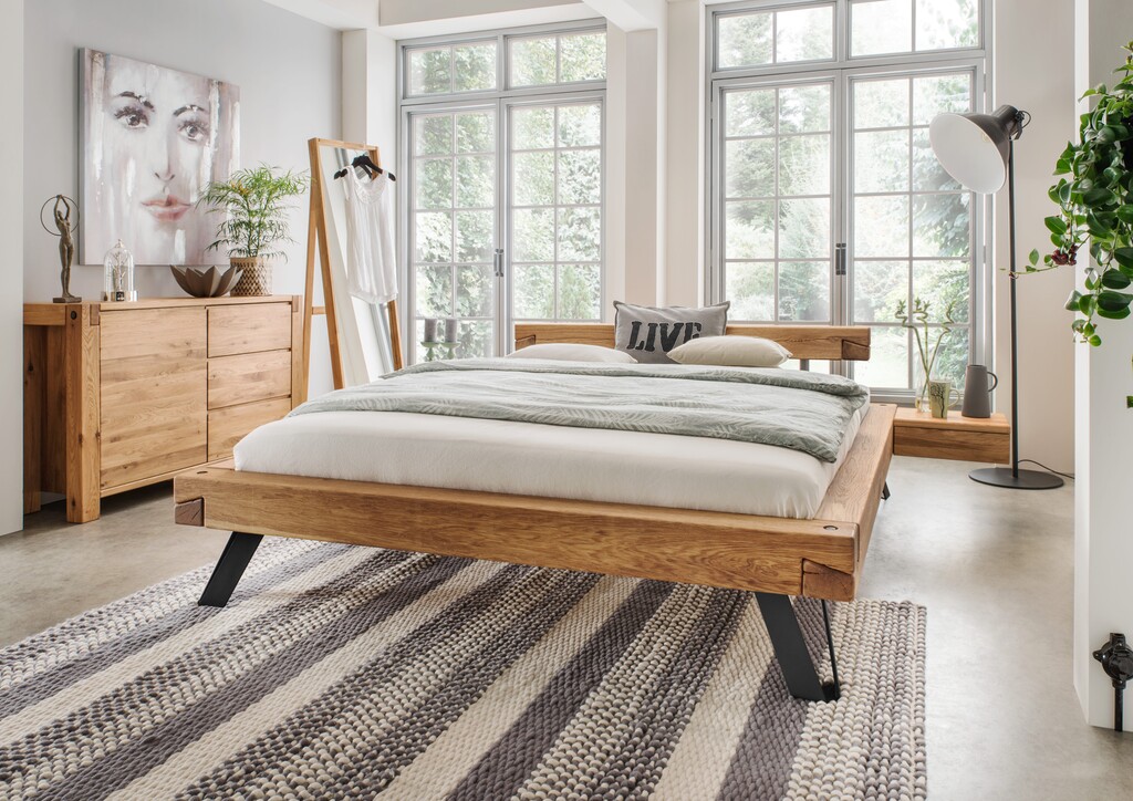 TPT Balkenbett mit Stahlfüßen Preview Image