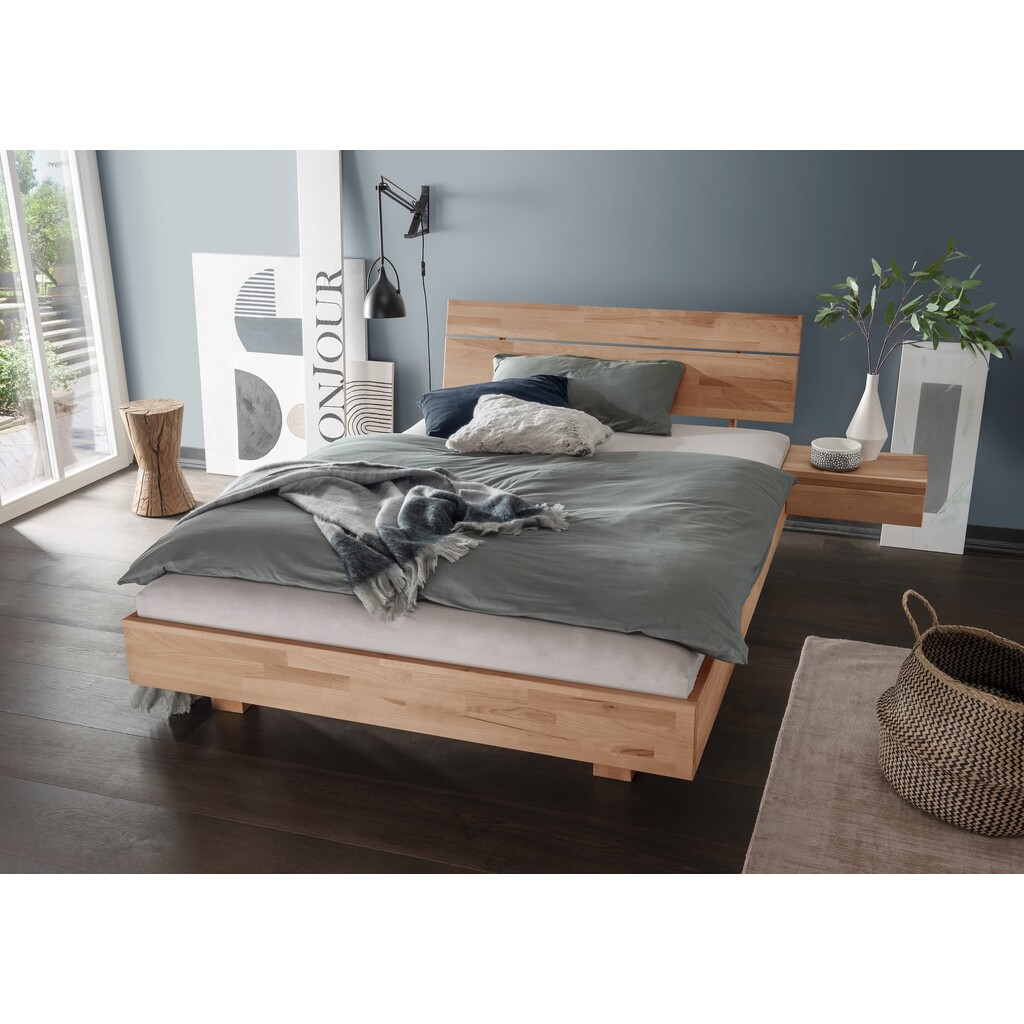 TPT Massivholzbett Faaborg 3 Kernbuche/Wildeiche Bild 2