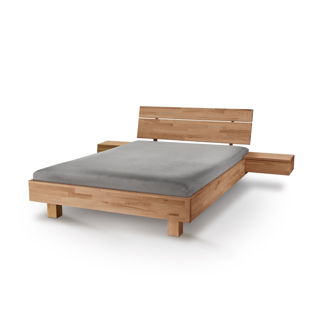 TPT Massivholzbett Faaborg 3 Kernbuche/Wildeiche Bild 3