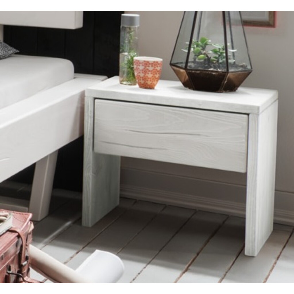 Schwebebalkenbett Oure aus Kiefer Bild 4