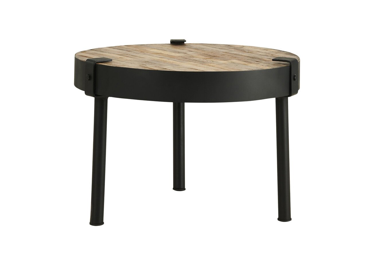 Couchtisch Sig aus recyceltem Teakholz Bild 3