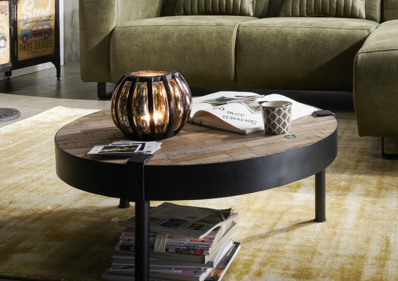 Couchtisch Sig aus recyceltem Teakholz Preview Image