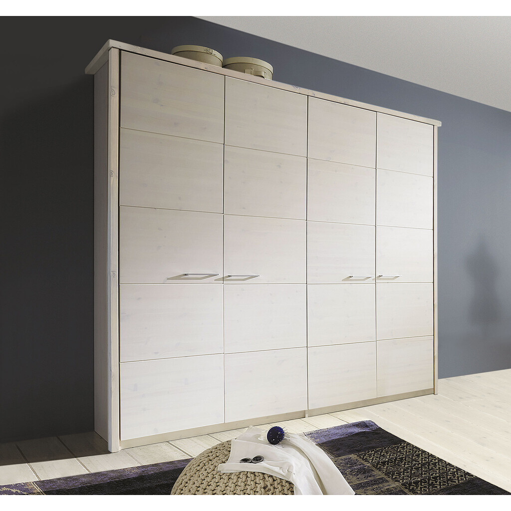 Wohnglücklich Kleiderschrank Vita mehr-türig Kiefer Massiv Bild 5